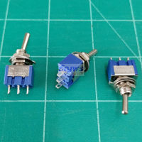 สวิทช์ Miniature Toggle Switch โยก สลับ 3 ขา 3P 6A 125V MTS-102 MTS-103 #MTS 3P (1 ตัว)