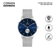 Đồng hồ nam Curnon Kashmir Swank dây thép cao cấp
