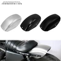 รถจักรยานยนต์แบนสั้นเหล็กด้านหลัง Fender Mudguard สำหรับ Harley Sportster XL1200 883 72 48 Nightster Roadster Super Low Custom