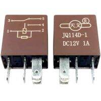 (ใหม่-ของแท้)♕☑JQ114D-1 1A DC12V 5-Pin Tianyi ถ่ายทอดพลังงานใหม่เดิม