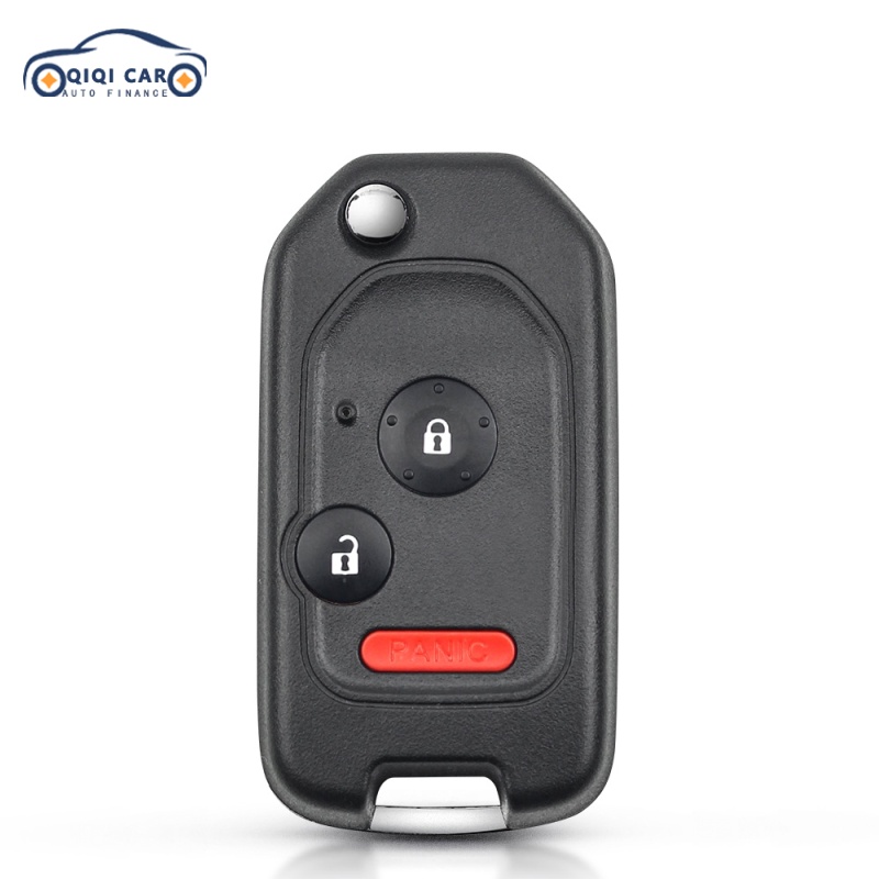 3 Button Remote Flip Folding Key Shell Case For Honda Civic Accord HRV CRV S2000 