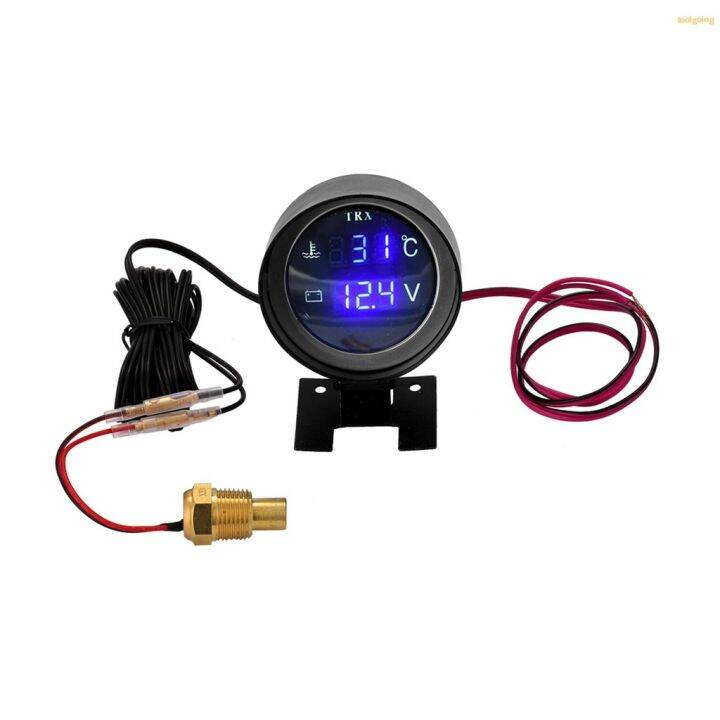 CARS Toolgoing Round LED Digital Car Truck Water Temp Gauge Temperature