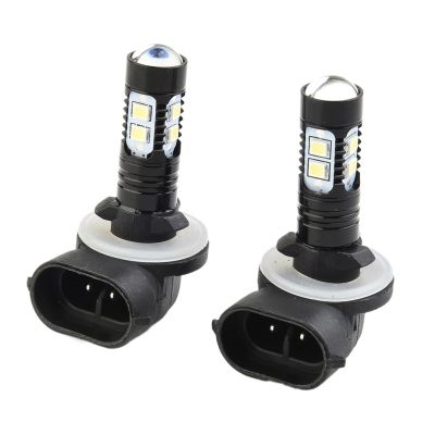 หลอดไฟสำหรับไฟ LED 12V &amp; 55W 6000K ไฟวิ่งกลางวัน (DRL) อุปกรณ์เสริม