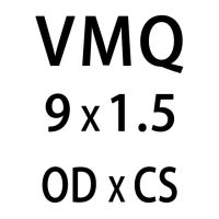 แหวนโอริงซิลิโคนหนา Vmq 1.5มม. ซิลิโคนขาว Od4/5/6/7/8/9/10/11/12/13มม. วงแหวนปะเก็นยางซีลวงแหวน