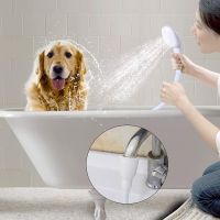 ﹍  Pet Shower Sprayer Slip On Hose Portable Shower Head Dog Sprayer for Tub Faucet SNO88