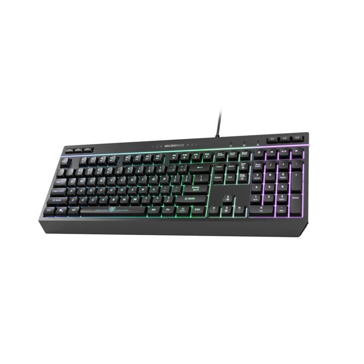 คีย์บอร์ด-micropack-keyboard-gaming-gk-10-black