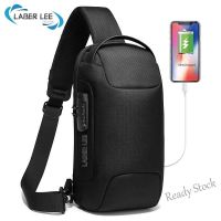 【Ready Stock】 ❅ C23 LABER LEE Men Crossbody Chest Bag Anti-theft Multifunction Waterproof Pack