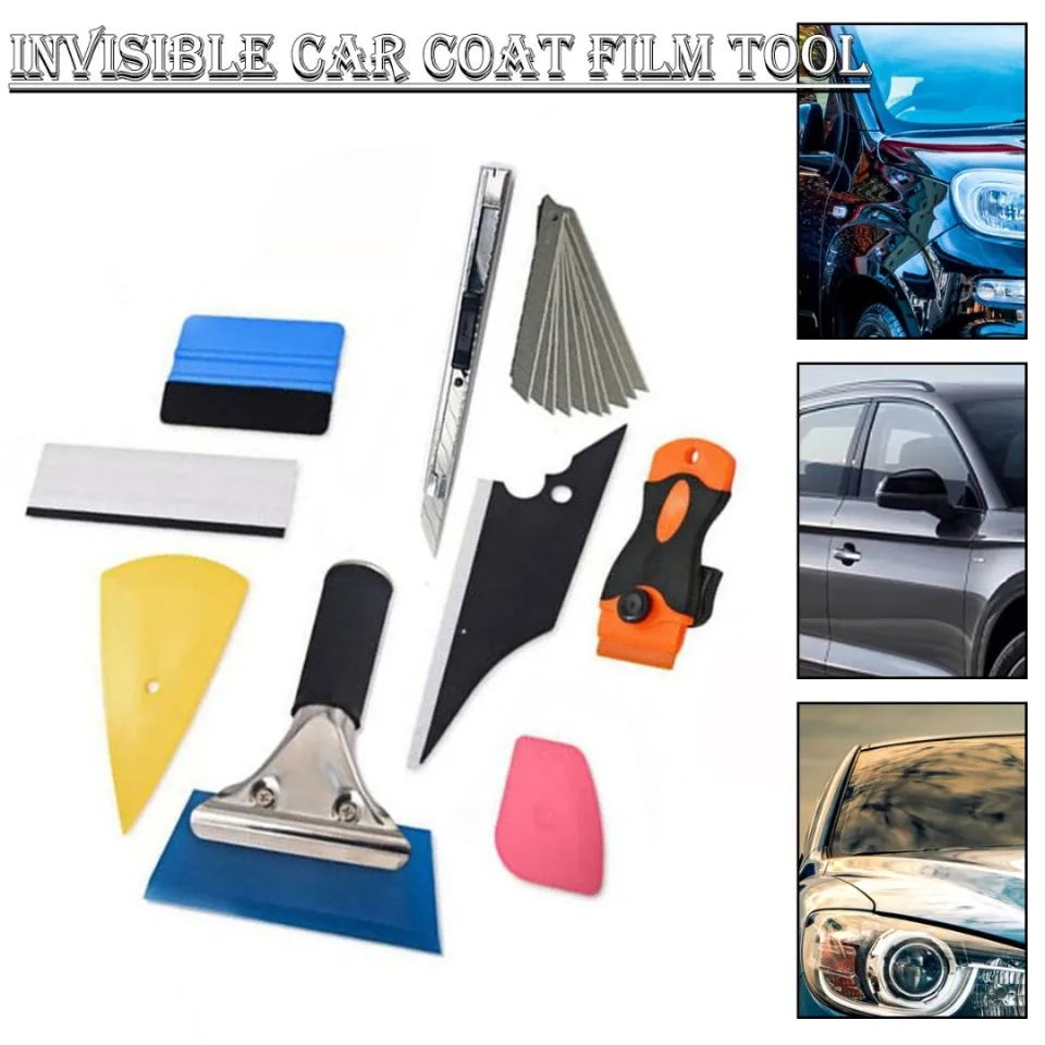 Car Wrapping Tools Kit Vinyl Scraper Cutter Film Squeegee Vinyl