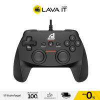 SIGNO GP-650 Gaming Controller Black 12 ปุ่ม แอนะล็อกคู่ พร้อมระบบสั่น สำหรับ PC / PS3 / Android (รับประกันสินค้า 2 ปี) By Lava IT