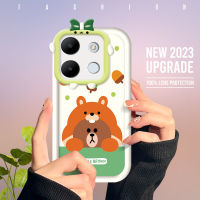 Casing Ponsel สำหรับ Infinix Smart 7 Tecno Spark Go 2023 Tecno Pop 7 Pro เคสน่ารักรูปสัตว์ประหลาดกรอบเลนส์โทรศัพท์นิ่มฝาครอบป้องกันกันกระแทกเคสโทรศัพท์มือถือ