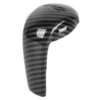 ☸☃ Gear Shift Knob Trim Carbon Fiber Grain Scratch Free Replacement for Mazda CX‑3 CX‑5 CX‑9 Shift Knob Cap