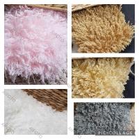 Newborn Photography Props Fluffly Faux Fur Cuddly for Baby Photo Layer Luxurious Long Furs Rug Background Prop Accessories Sets  Packs