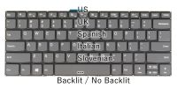 US UK Italian LA Spanish Slovenian CRO Keyboard For Lenovo Ideapad Flex-15IIL Flex-15IML Flex-15IWL  Flex 5-1470 5-1570 PC4C-LSP Basic Keyboards