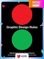 Graphic Design Rules : 365 Essential Design Dos and Donts หนังสือภาษาอังกฤษมือ1(New) ส่งจากไทย