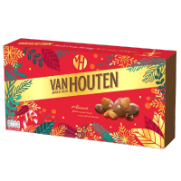 ดาร์กมิลค์ อัลมอนด์ Van Houten 180 G.