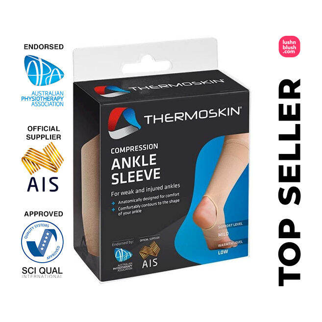 Thermoskin Compression Ankle Sleeve (1 Unit) Lazada