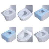 QSR STORE 10/50 Pcs Toilet Seat Covers for Travel Accessories Large Disposable Mat Waterproof Cover Kids Potty Training