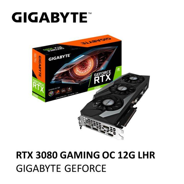 GIGABYTE RTX 3080 GAMING OC 12GD LHR GRAPHIC CARD Lazada