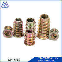 15/20/30Pcs Zinc-Alloy M4 M5 M6 M8 M10ไดรฟ์ Hex Head Nut เฟอร์นิเจอร์ไม้ชุบสังกะสีชุดแบ่งประเภทถั่ว S56ฮาร์ดแวร์สกรูตะปูตัวยึด