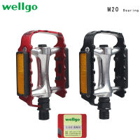 WellGo M20 จักรยานเสือภูเขา Ultra Leve แผนที่พับจักรยานเหยียบ Ultralight MTB แบริ่งเหยียบจักรยานชิ้นส่วนจักรยาน-nxfnxfnxghnxgb