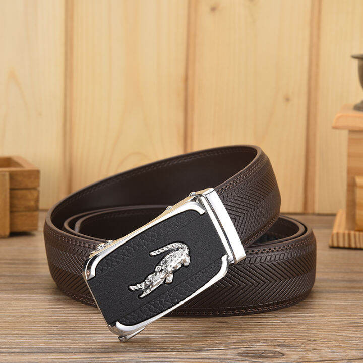 New Men's Belt,ladies Belt Automatic Buckle, Famous Brand Men's Bel