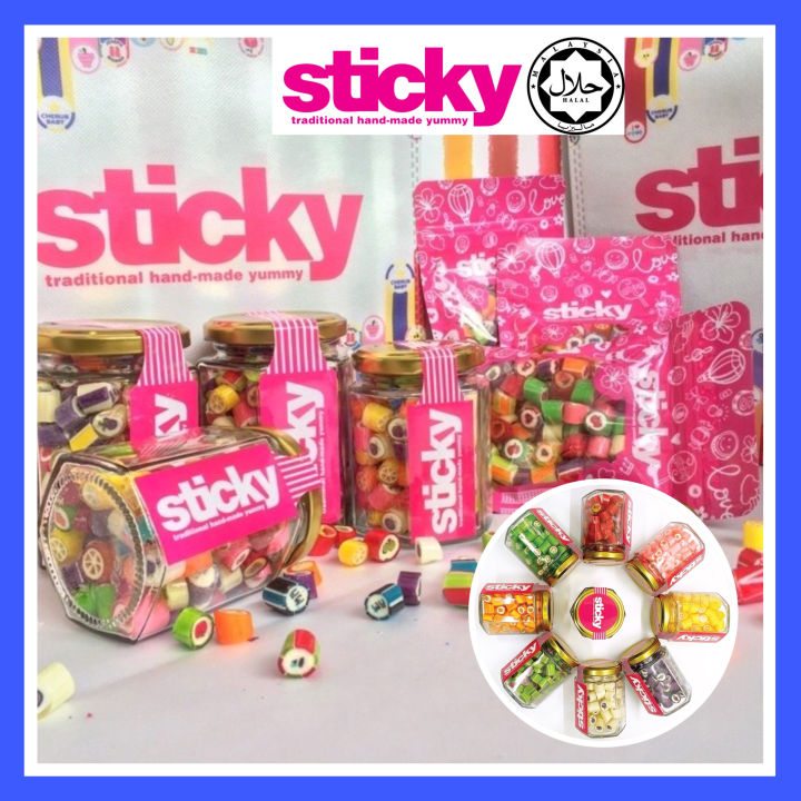 Halal Handmade Coklat Sticky Candy Gula Keras Mix Fruits Birthday Edition 40g 70g 120g 170g Bear 9908