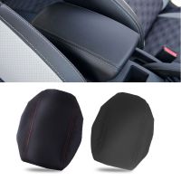 hot【DT】 Leather with Sponge Armrest Cover Qashqai 2008 - 2017 Car Interior Trim