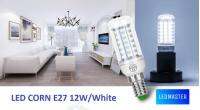 หลอดแอลอีดีขั้ว E27 LED BULB 12w ราคาประหยัด ประหยัดไฟสูงคุณภาพดี แสง white