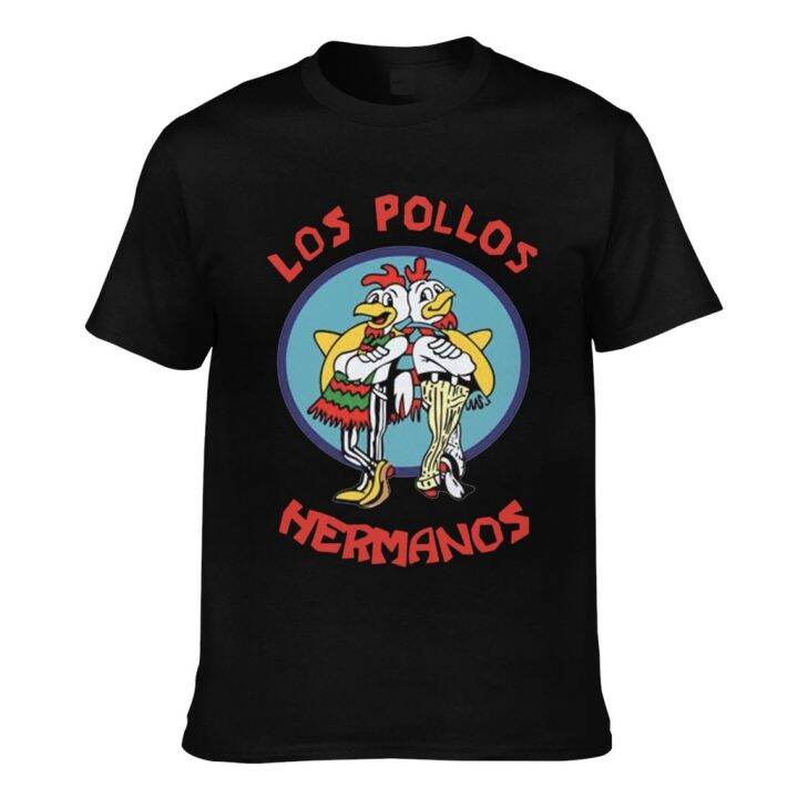 Breaking Bad Los Pollos Hermanos Chicken Brothers Men's Cotton TShirts