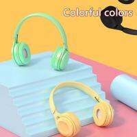 หูฟังไร้สาย5.0 Gaming Stereo Sports Headphones Audio Headphones Support TF With Volume Control Button Microphone Foldable Gaming Headset