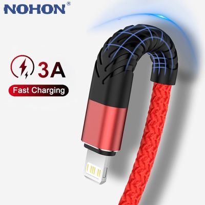 3A Quick Charge USB Cable For iPhone 14 13 12 11 Pro X Max 6 7 8 Apple iPad Origin Lead Mobile Phone Cord Data Charger Wire 3M