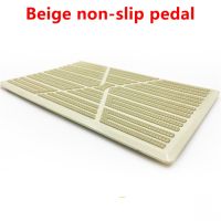 ✇❉₪ Beige Auto Car Anti Skid Floor Mats Carpet Pad Foot Mat Universal PVC Sheet Plastic Ordinary Thin Foot Pads