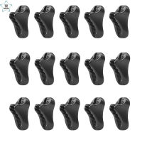 【คุณภาพสูง】15ชิ้นสามเหลี่ยมเต็นท์ลมเชือกหัวเข็มขัดปรับ Windproof Antislip Fastener สาย Stopper กลางแจ้งเดินป่าตั้งแคมป์อุปกรณ์เสริม