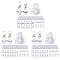 Angel Keyring,60Pcs Party Favours Wedding for Communion Confirmation Keyring Girls Thank You Gift