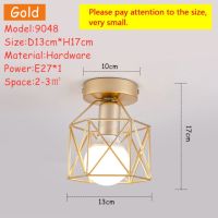 Nordic Minimalism Gold Shade home decoration ceiling lights Metal Household Accessories ceiling Lmap lamp