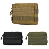 Multifunctional Camouflage Tactical Waist Bag Camping Small Bag EDC Outdoor Tool Pocket Tactical Medical First Aid Bag Accessory Running Belt