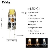 G4ขนาดเล็กใหม่1-10ชิ้นโคมไฟ LED แบบหรี่แสงได้3W หลอดไฟก้อน AC DC 12V โคมไฟ360คาน G4ฮาโลเจนเปลี่ยนไฟcob