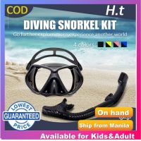 【health】 ATRONAW Snorkeling Set Diving Goggles Tempered Glass Scuba Diving Mask Swimming Goggles For Adults