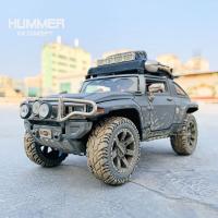 SFO-080 Maisto 1:24 HUMMER เก่าแนวคิด HX ของตกแต่งศิลปะทำมือโมเดลแบบจำลองรถจากโลหะอัลลอยด์ของขวัญเครื่องมือของเล่นแบบชุดสะสม