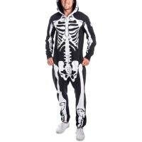 Halloween costumes party supplies props skeleton costumes cos thrilling fluorescent effect performance costumes