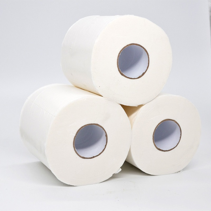 2022สีขาวกระดาษชำระกระดาษชำระม้วนเนื้อเยื่อม้วนแพ็คของ10-4ply-กระดาษผ้าขนหนูเนื้อเยื่อครัวเรือนกระดาษชำระกระดาษชำระ