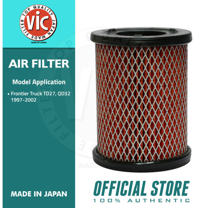 VIC Air Filter A2006V for Nissan Frontier (TD27) (QD32) 19972002