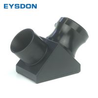 EYSDON 1.25 Diagonal Adapter 90 Degree Zenith Mirror for Astronomical Telescope Viewing Angle Converter