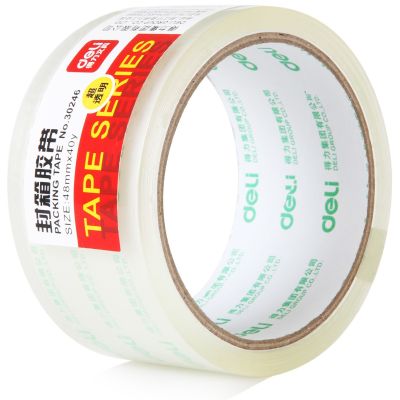 Toko Roti Merek 30246 Tape 48yx40mm Supermarket Packing Tape Transparan Packing Tape Karton Penyegelan Pita Kecil Bisnis Perlengkapan