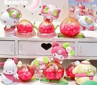 Sanrio Characters Blind Box Vitality Peach Paradise Series Anime Figures Hello Kitty Cinnamoroll Melody Kuromi Suprise Guss Bag