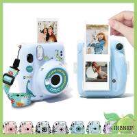 IHBNEP 3 In 1 Tali Bahu กล้องถ่ายภาพโปร่งใสเก็บของที่ครอบฝาครอบเคสกันกระแทกกระเป๋าภาพ