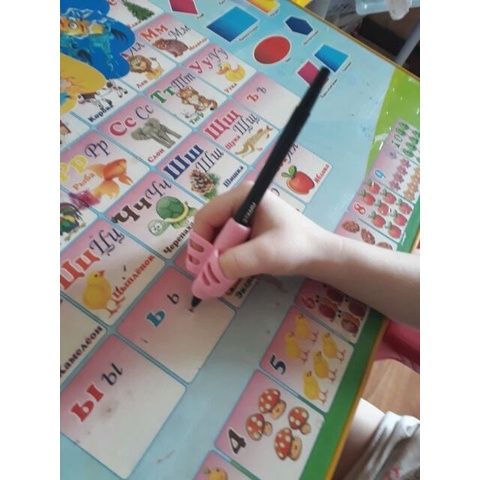 xmas-พร้อมจัดส่ง-ที่ฝึกจับดินสอสำหรับเด็กหัดเขียน-ที่ฝึกจับดินสอ-ที่จับดินสอ