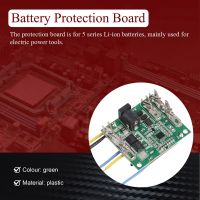 5S 18/21V 20A Battery Charging Protection Board Lithium Battery Protection Circuit Board BMS Module for Power Tools