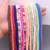 Polymer Clay Loose Spacer Beads Colour Handmade 7mm Ellipse And 6mm Bucket Clay Beads For Jewelry Making DIY Necklace Bracelet DIY accessories and oth