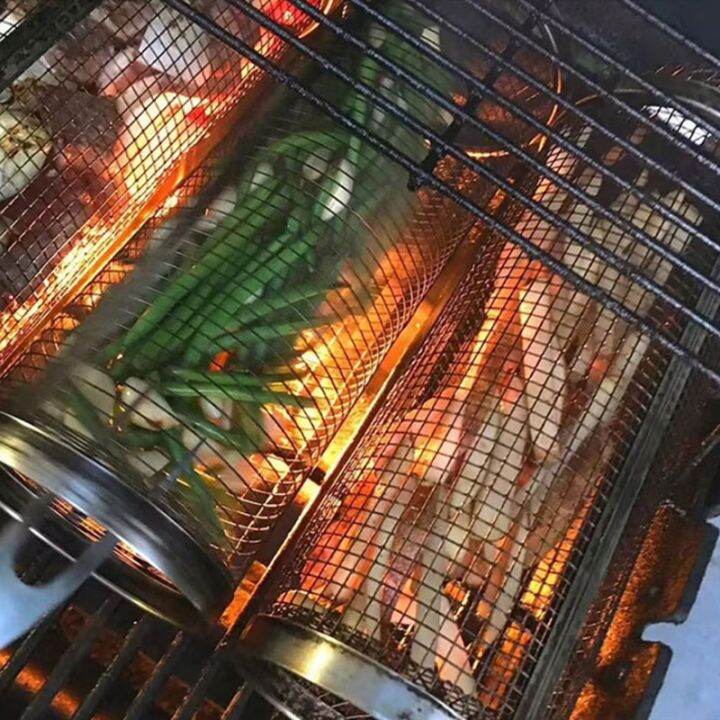 barbecue-rolling-grill-basket-bbq-net-tube-grill-basket-bbq-campfire-grid-family-travel-camping-picnic-cookware